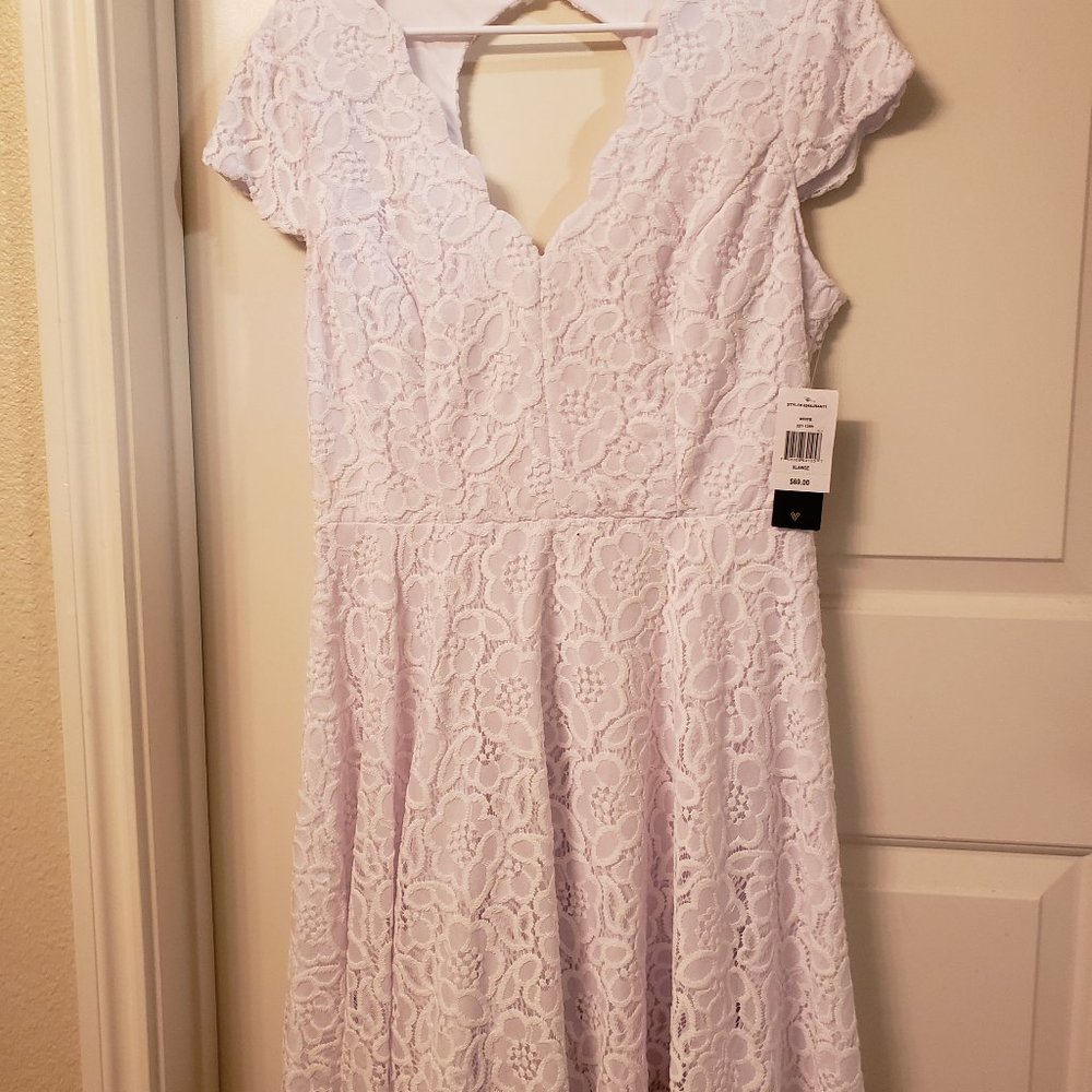 White Lace Dress